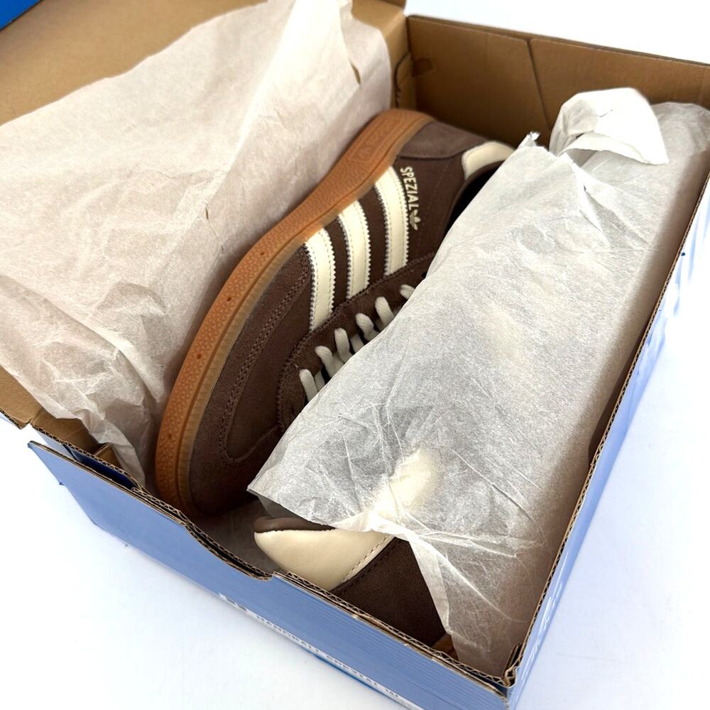 Adidas Women's Brown Handball Spezial Sneakers Shoes Size 8.5 - Picture 4 of 14